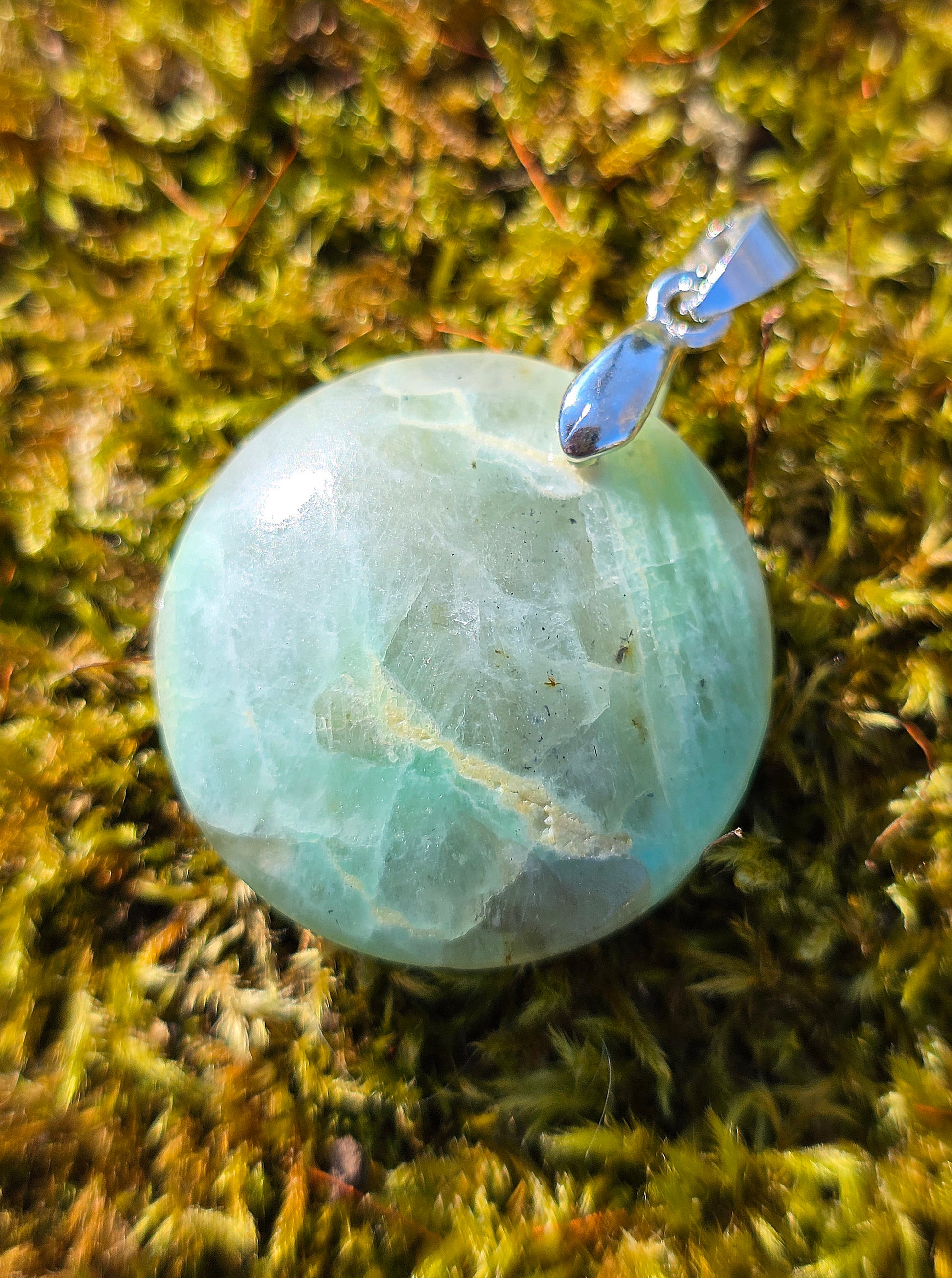 pendentif en Garniérite