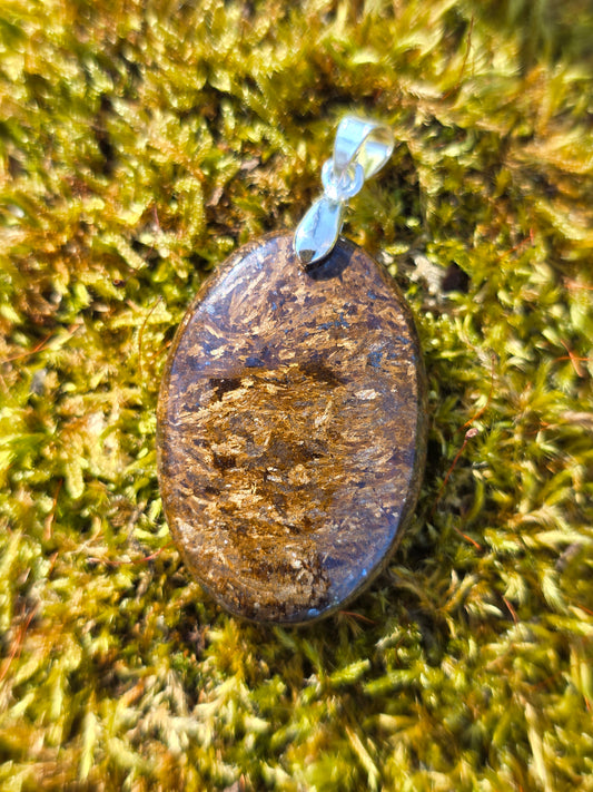 pendentif en Bronzite