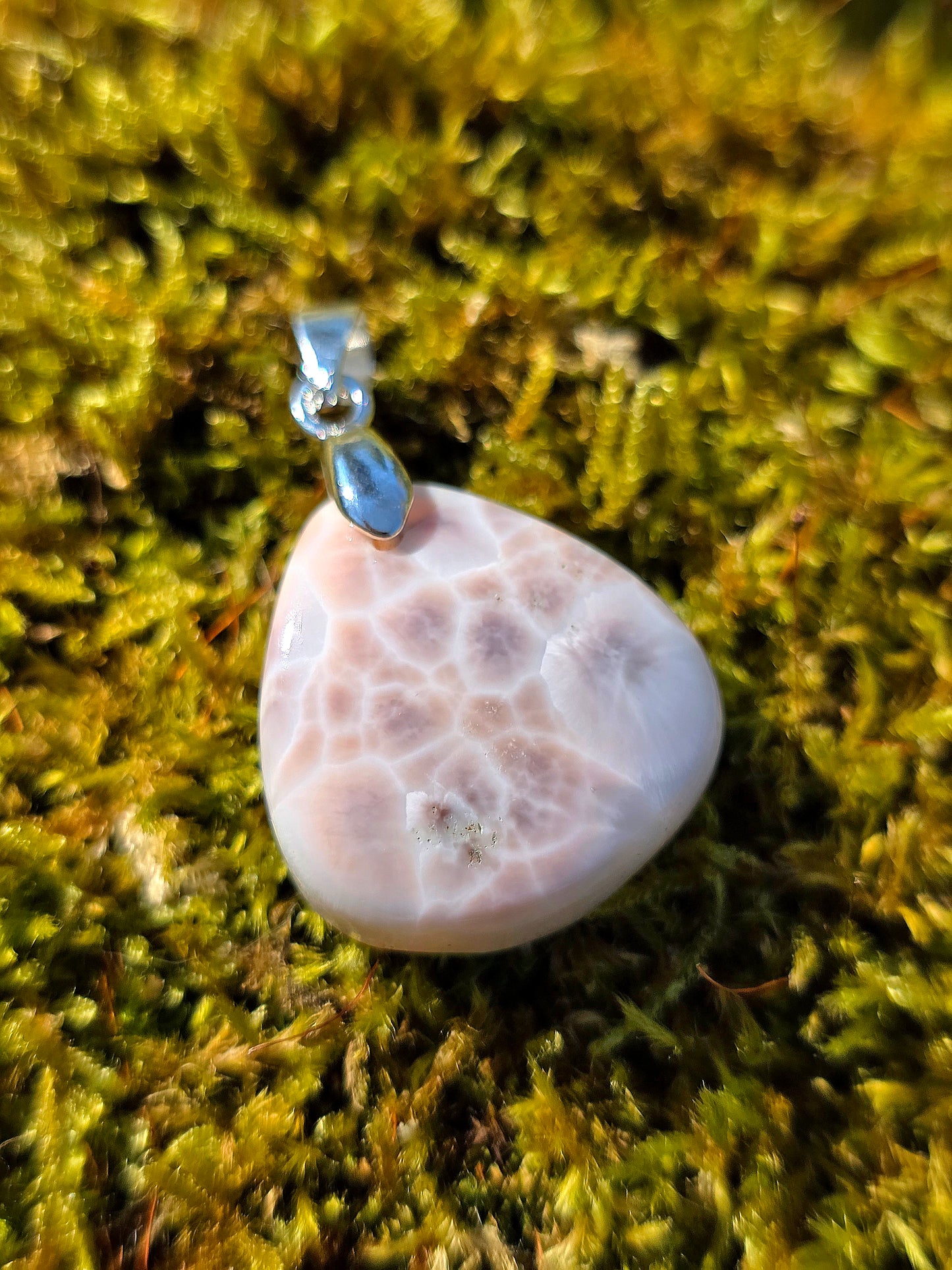 Pendentif Natrolite Indonésie