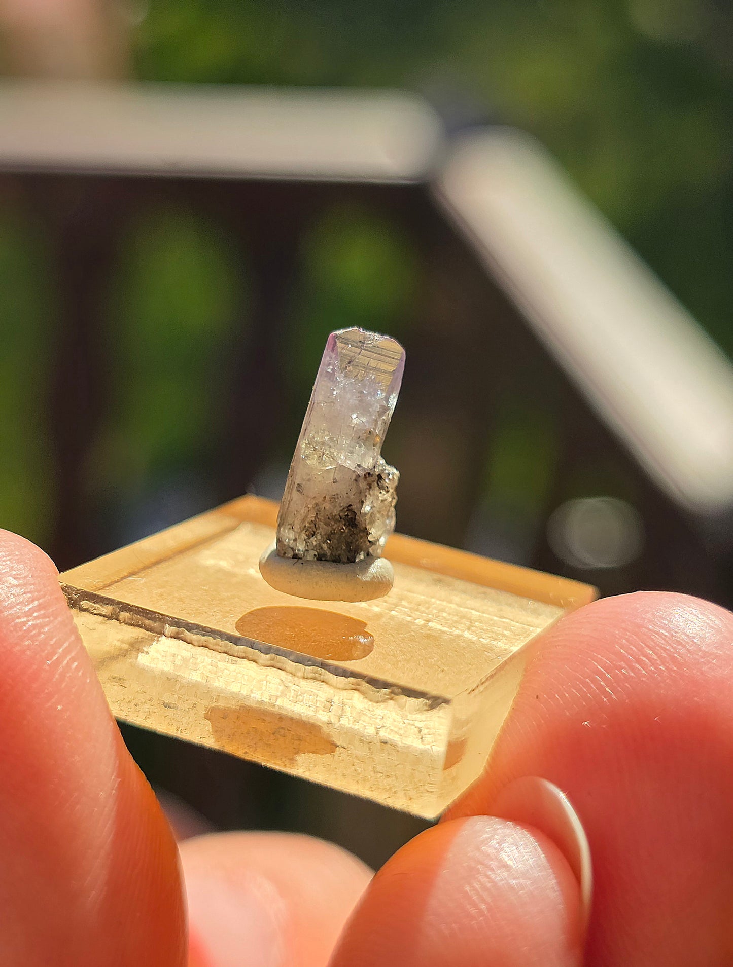 Tanzanite brute naturelle