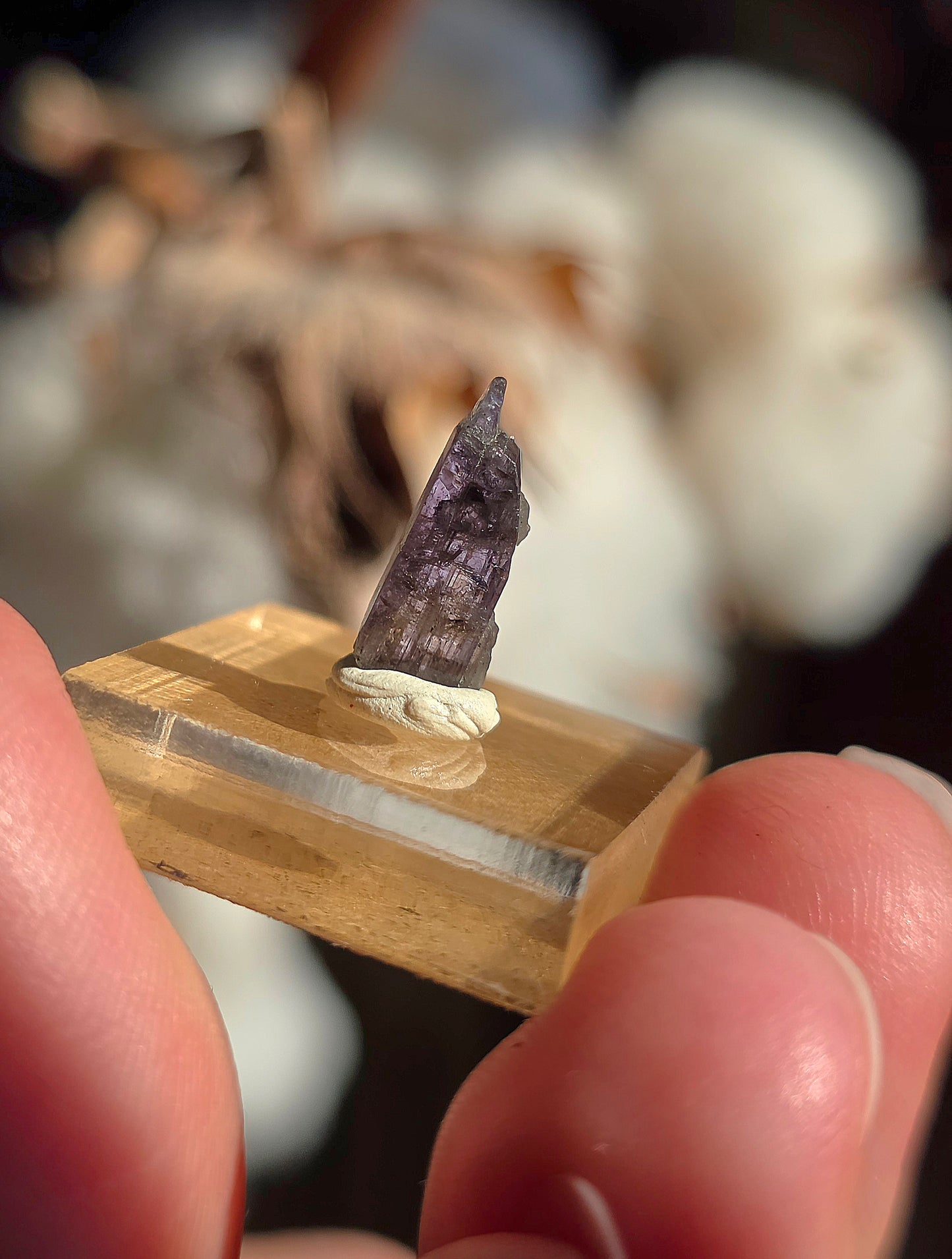 Tanzanite brute naturelle