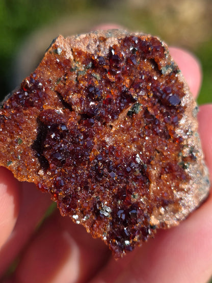 Grenat Hessonite brut d'Italie