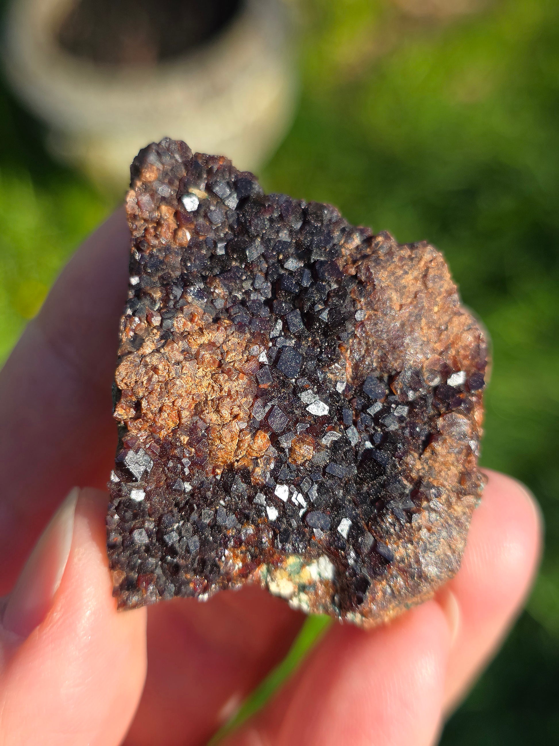 Grenat Hessonite en provenance d'Italie 