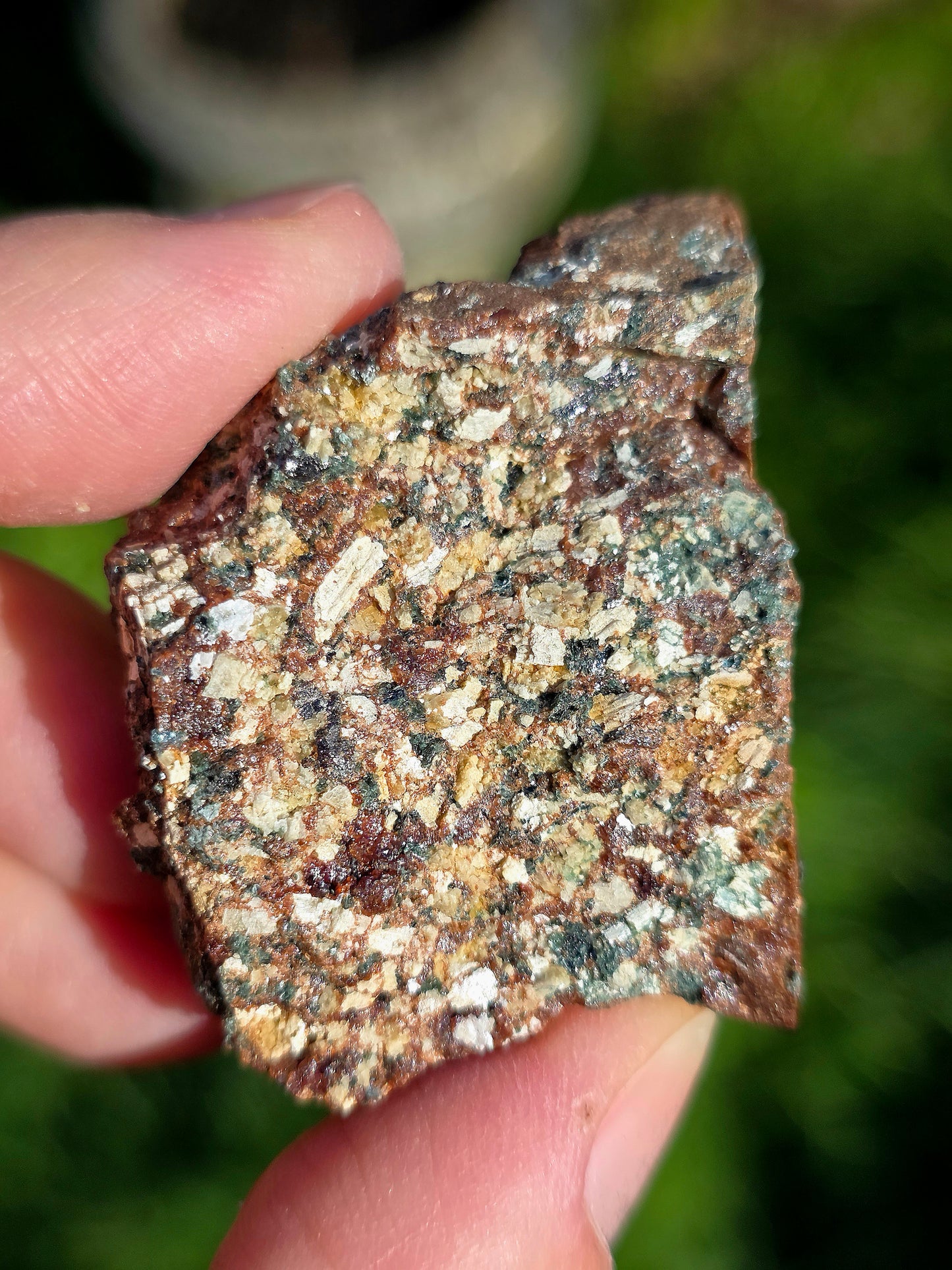 Grenat Hessonite en provenance d'Italie 