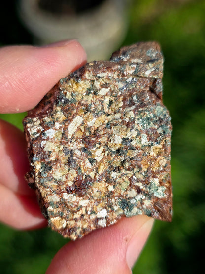 Grenat Hessonite en provenance d'Italie 