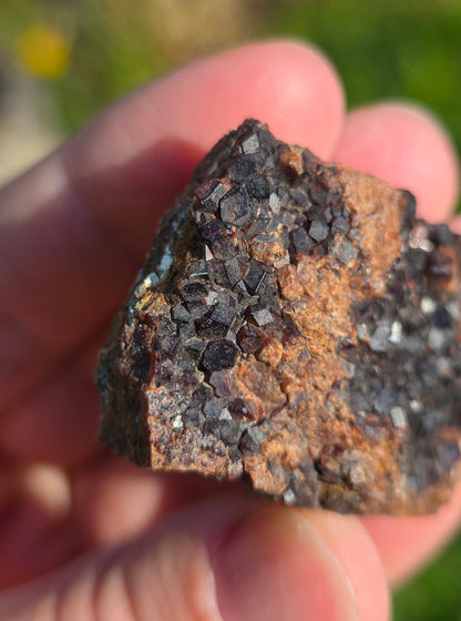 Grenat Hessonite en provenance d'Italie 