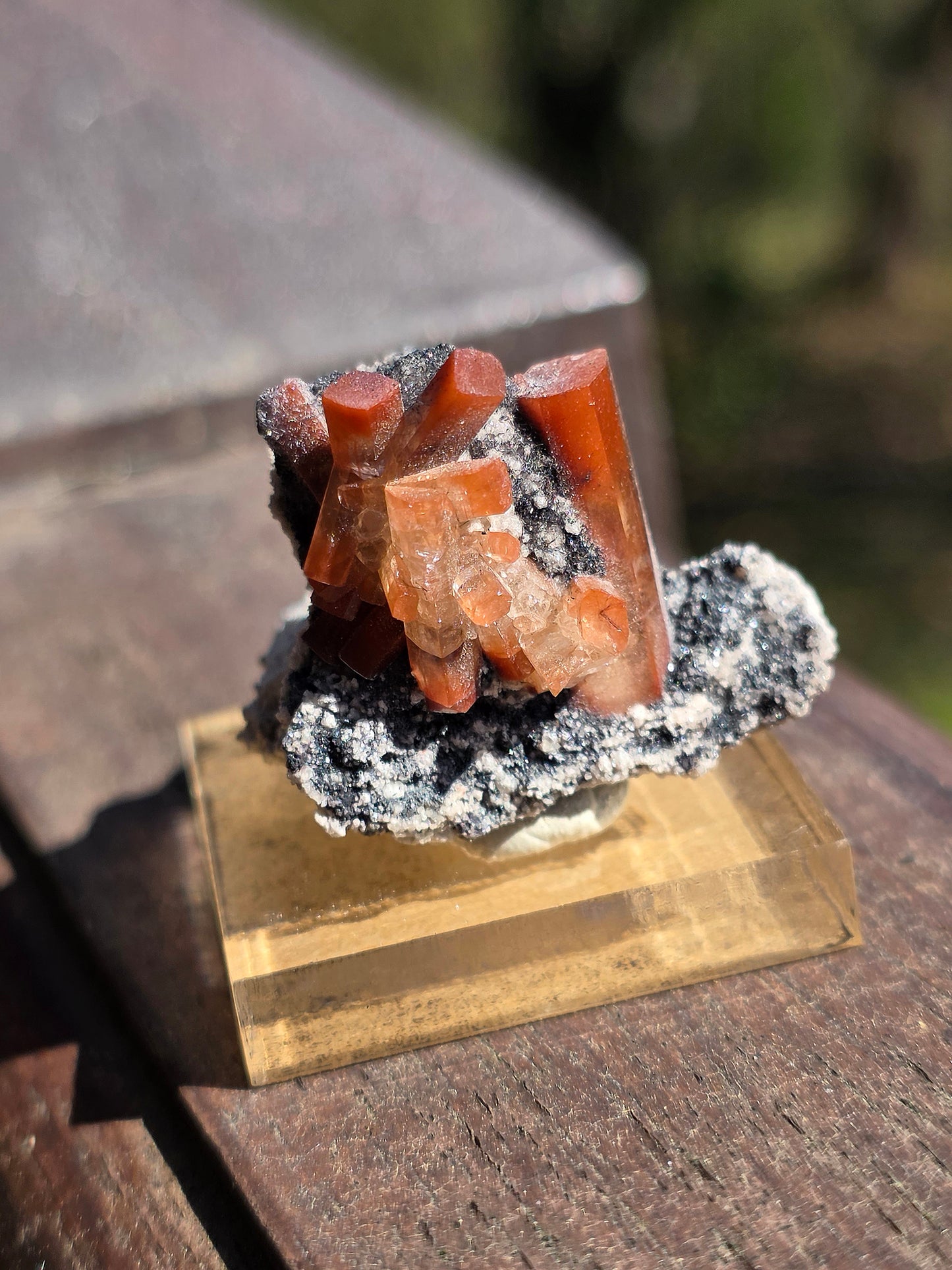Topaze rouge du Mexique (à choisir)