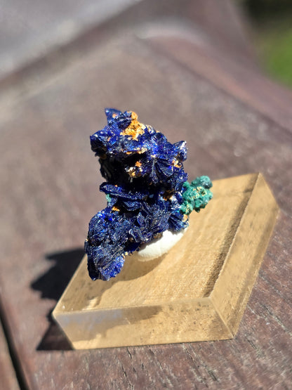 Azurite brute du Maroc