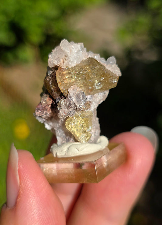 Apatite jaune du Mexique