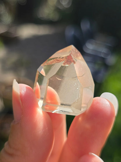 petite pointe de Citrine naturelle du Brésil