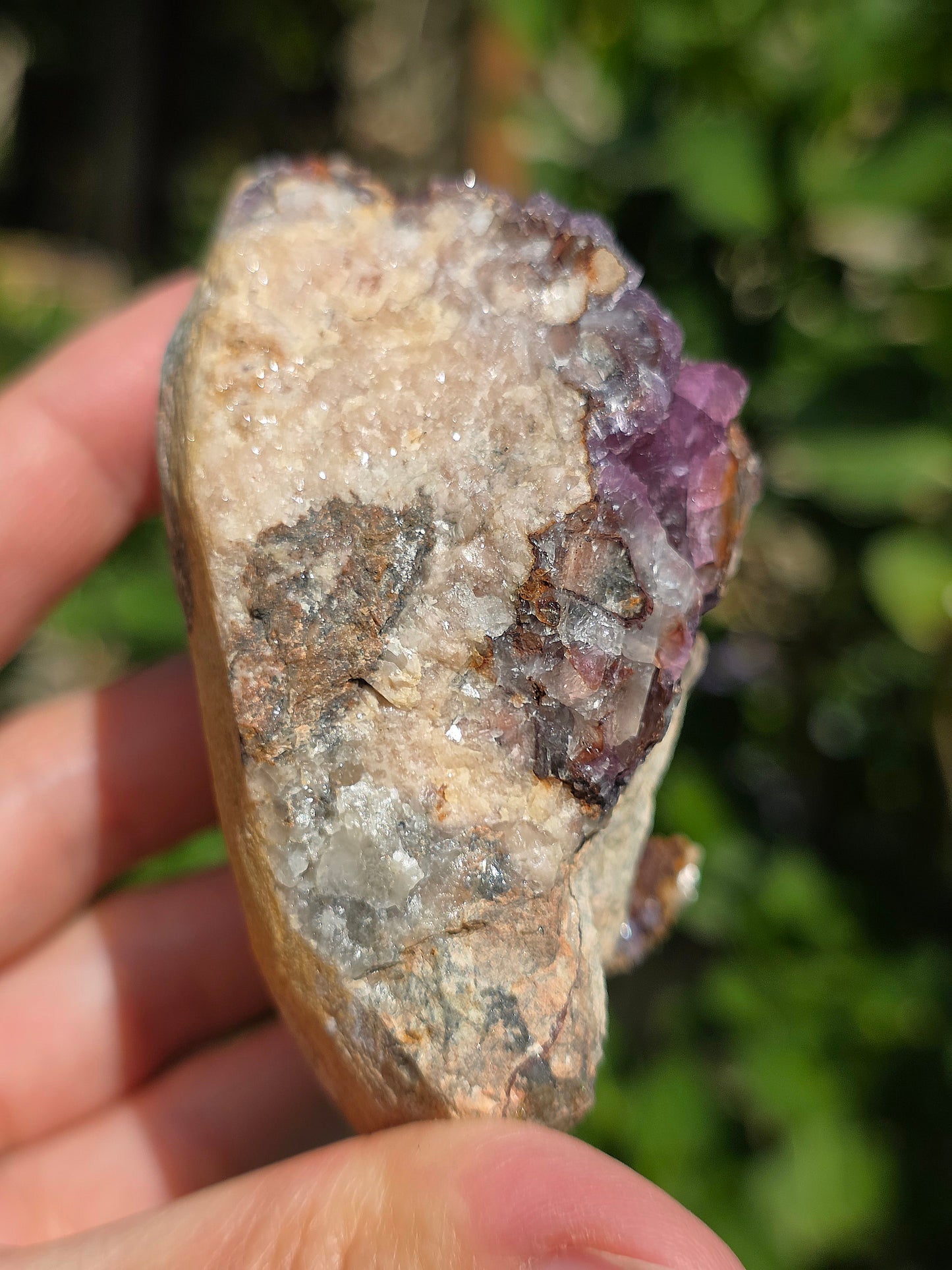 Géode Cobaltocalcite du Maroc