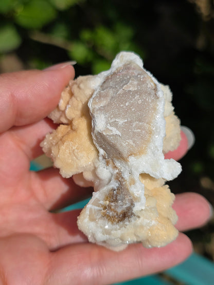 Aragonite botryoïdale cristallisée du Maroc