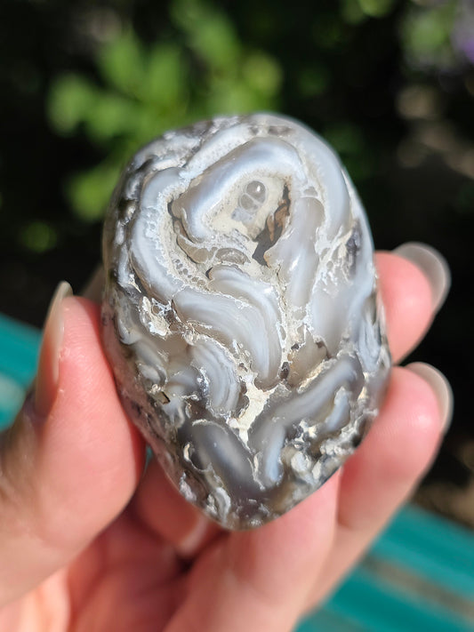 Agate eau (enhydro) d'Argentine