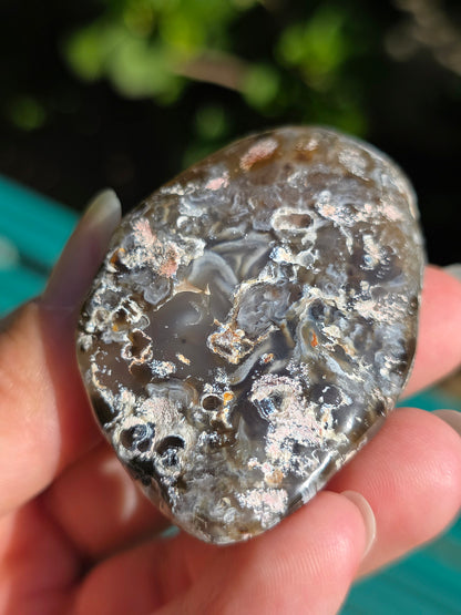 Agate eau (enhydro) d'Argentine