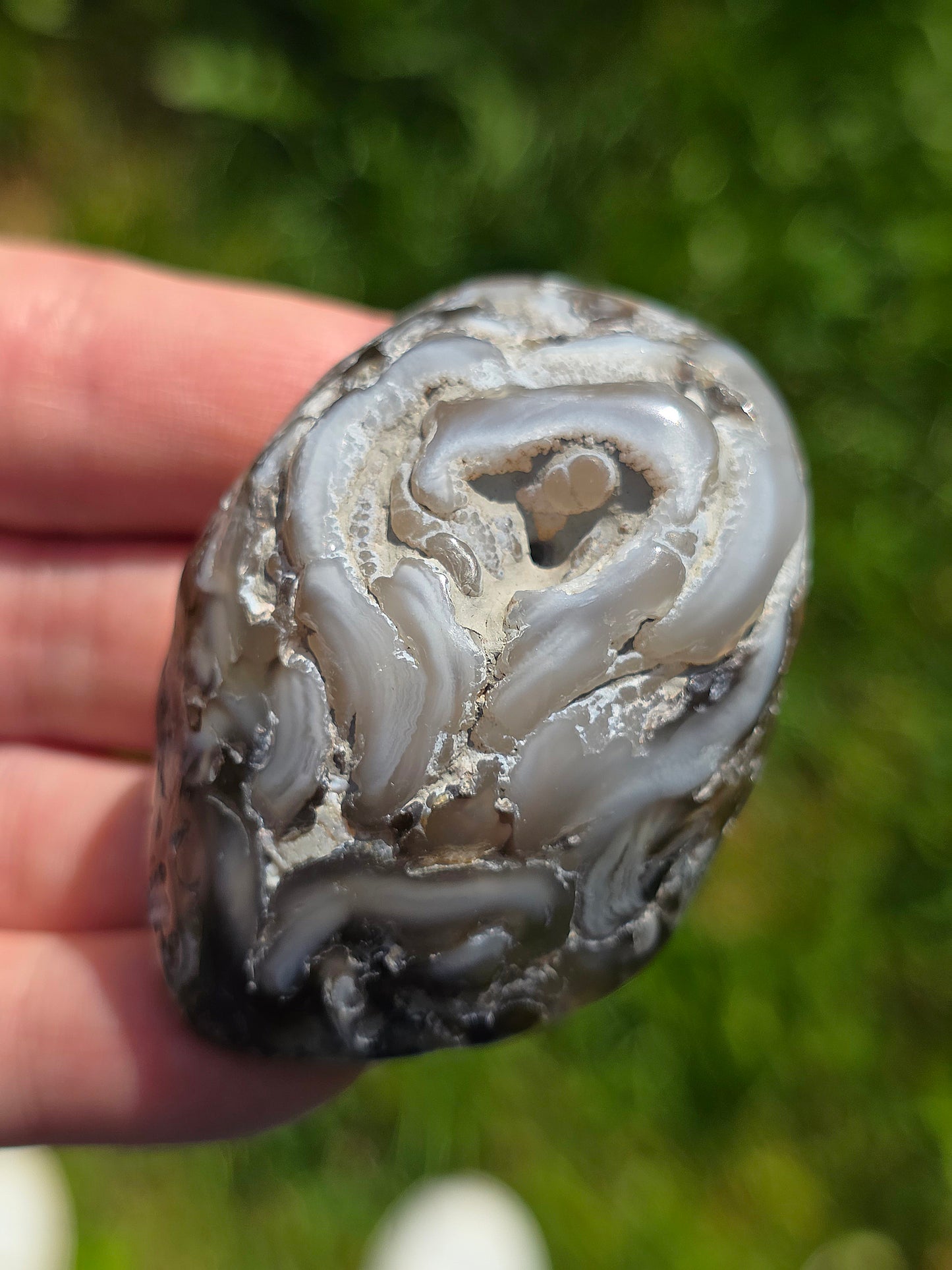 Agate eau (enhydro) d'Argentine
