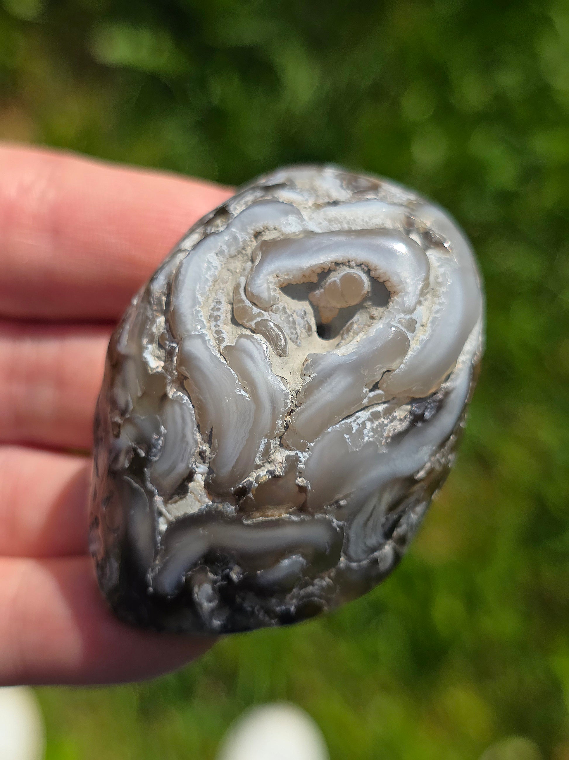 Agate eau (enhydro) d'Argentine