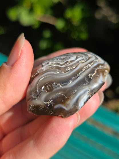 Agate eau (enhydro) d'Argentine