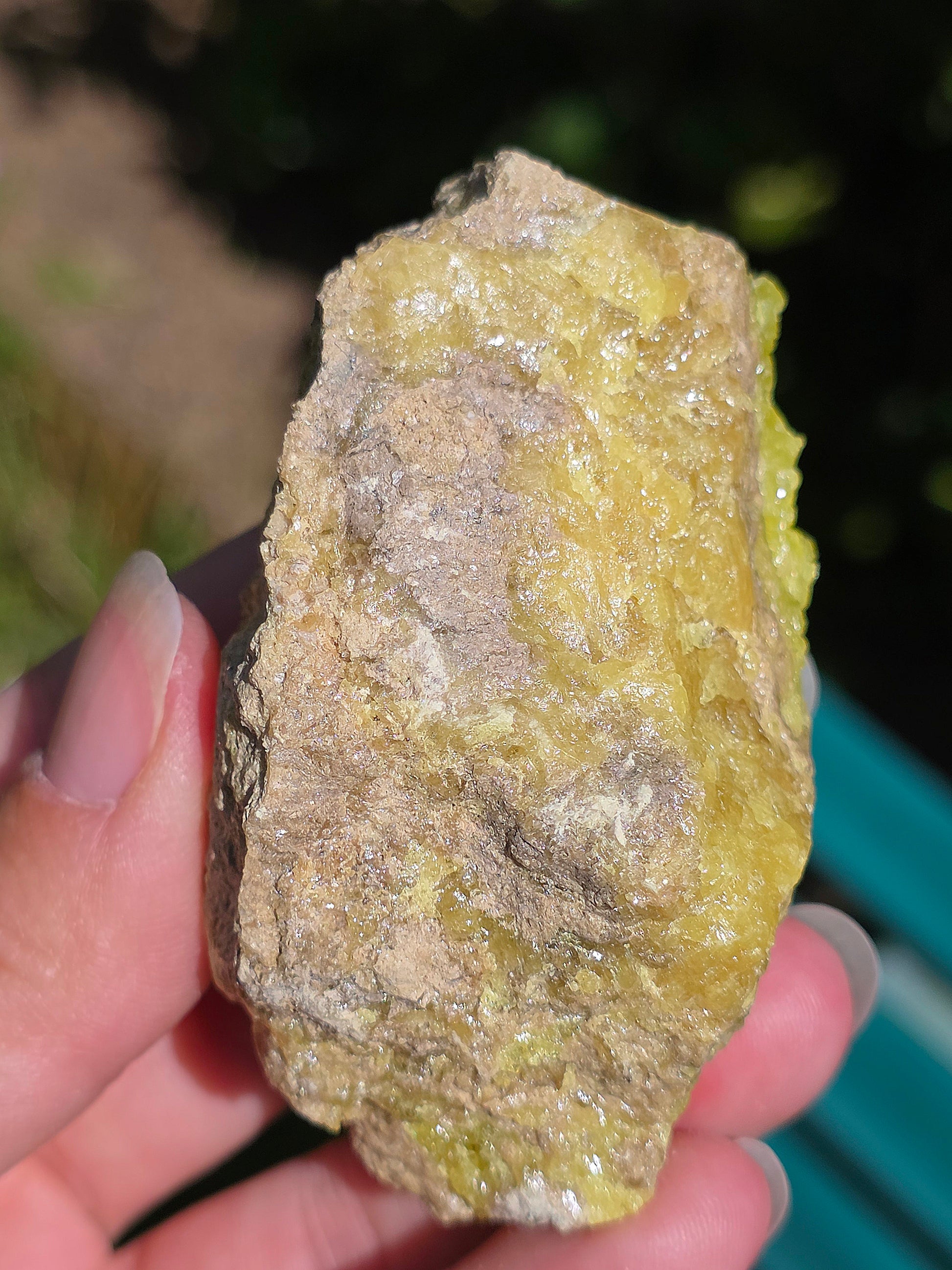 Souffre brut du Pérou