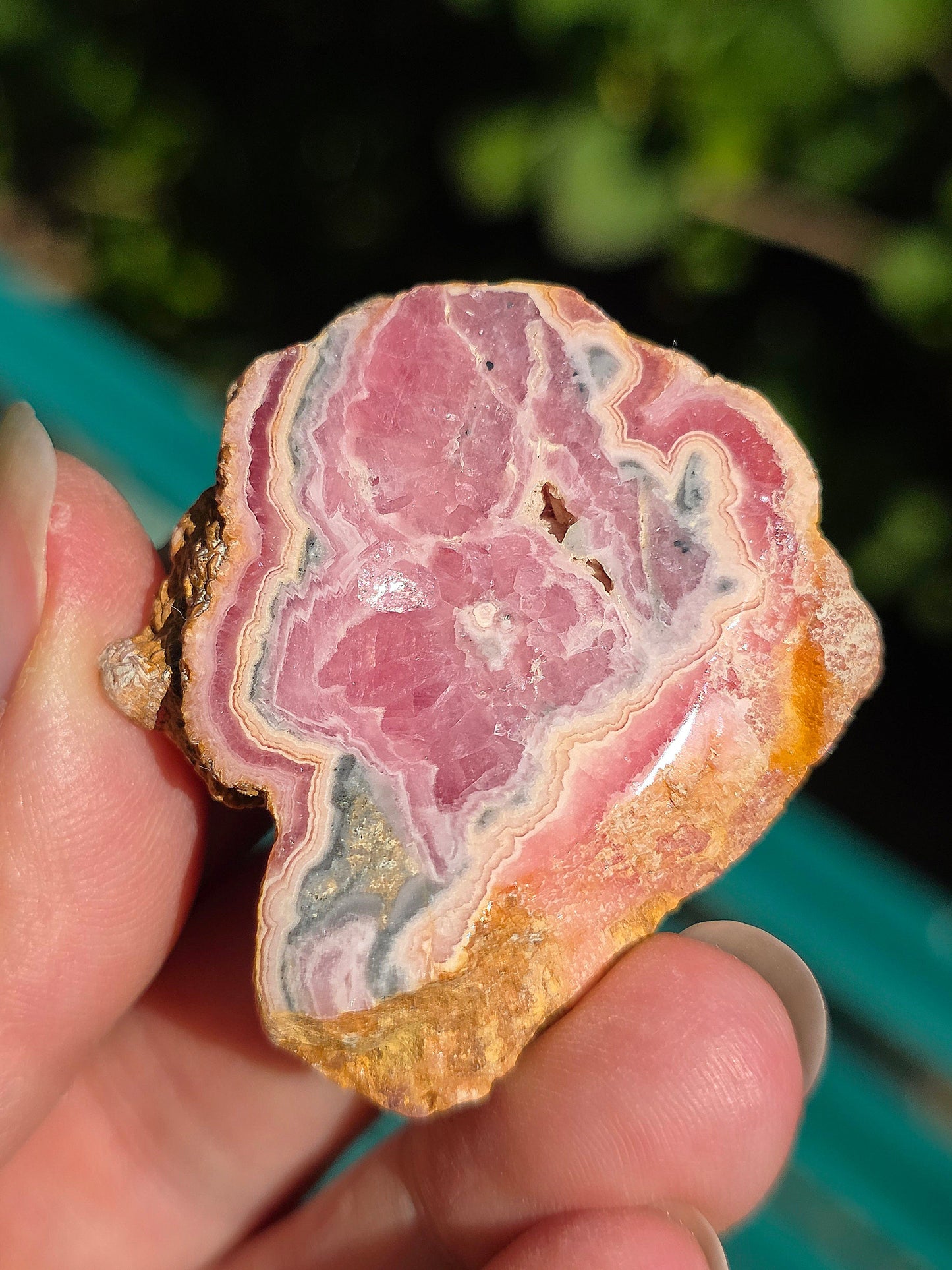 tranche de Rhodochrosite d'Argentine