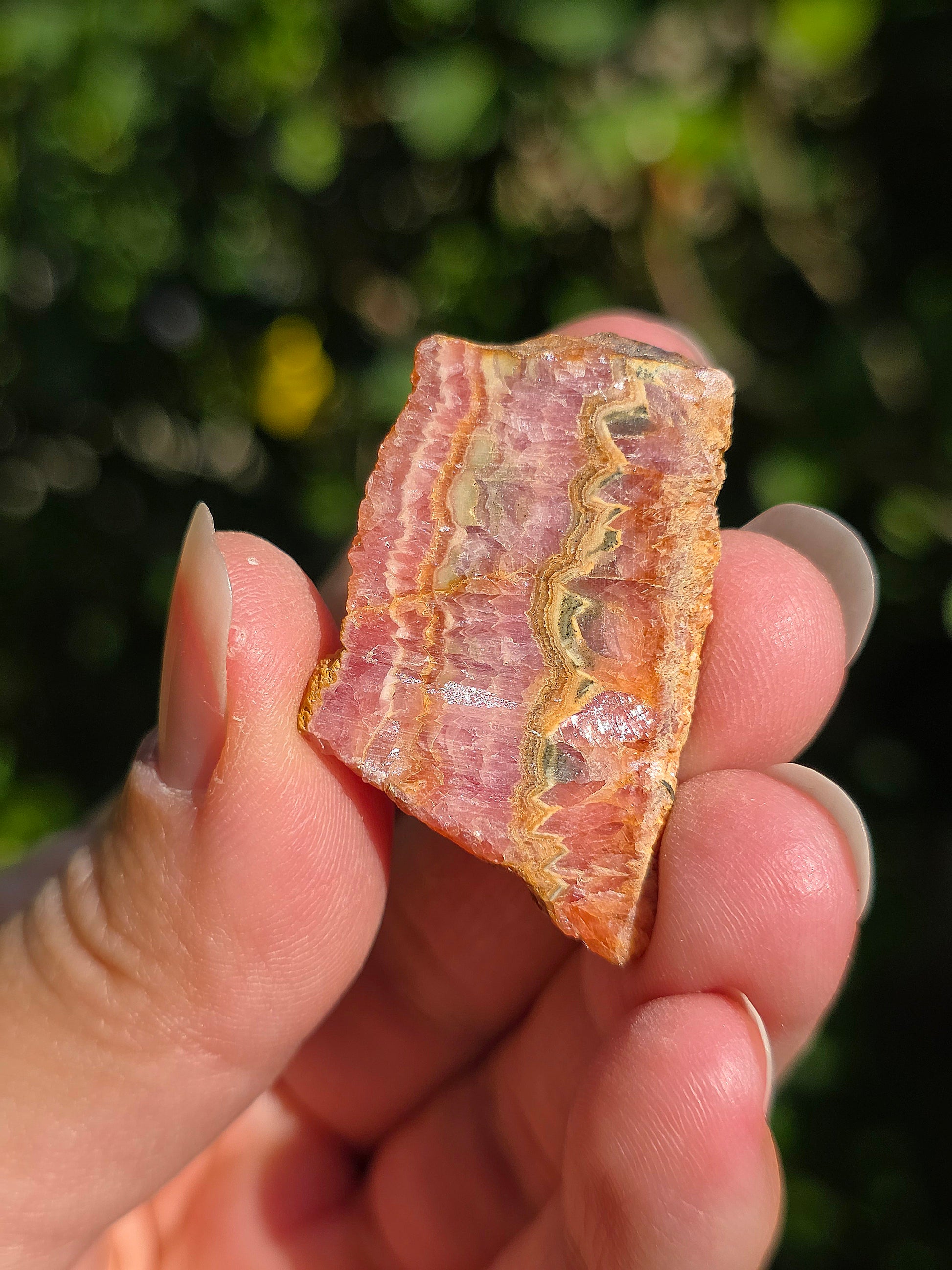 tranche de Rhodochrosite d'Argentine