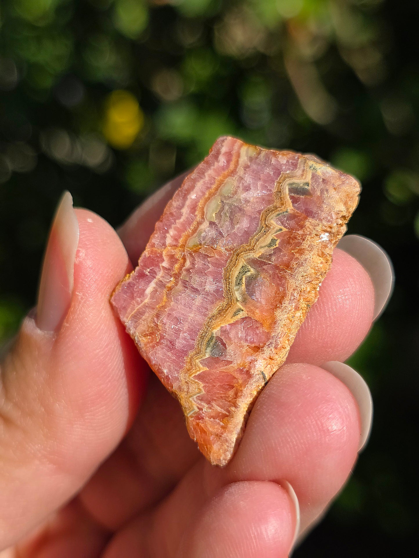 tranche de Rhodochrosite d'Argentine
