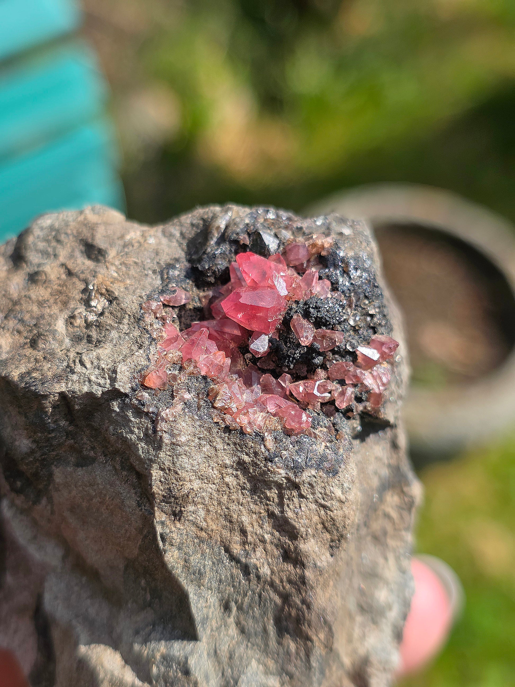 Grosse Rhodochrosite brute et naturelle d'Argentine