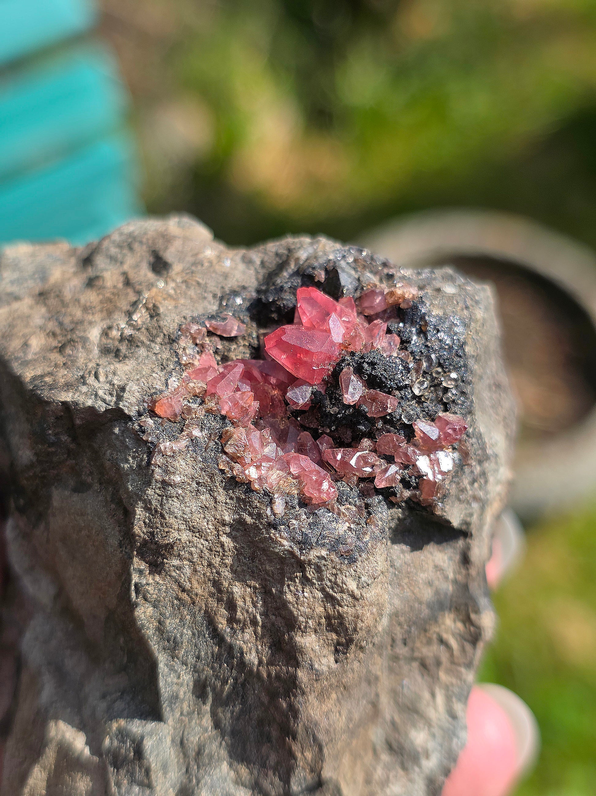 Grosse Rhodochrosite brute et naturelle d'Argentine