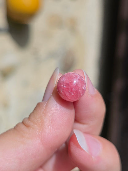 pendentif délicat en Rhodochrosite
