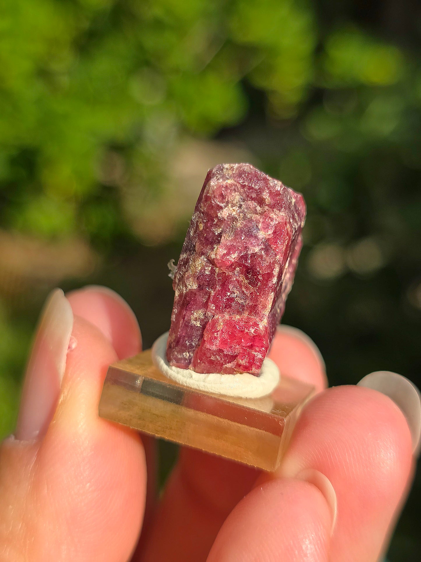Rhodonite rouge brute