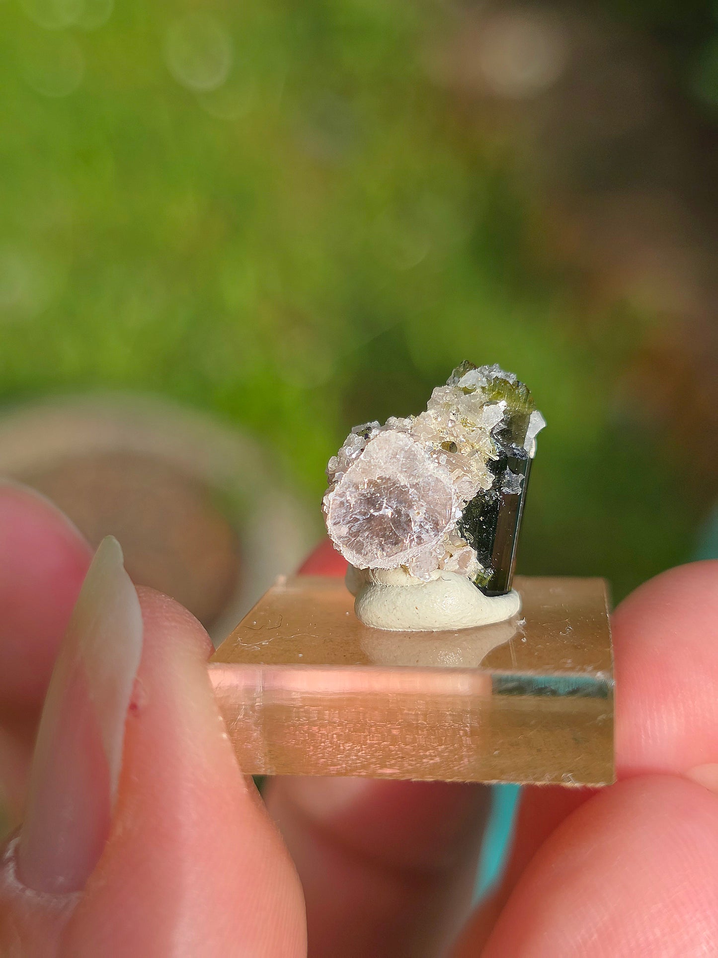 Tourmaline verte (Verdélite) du Brésil