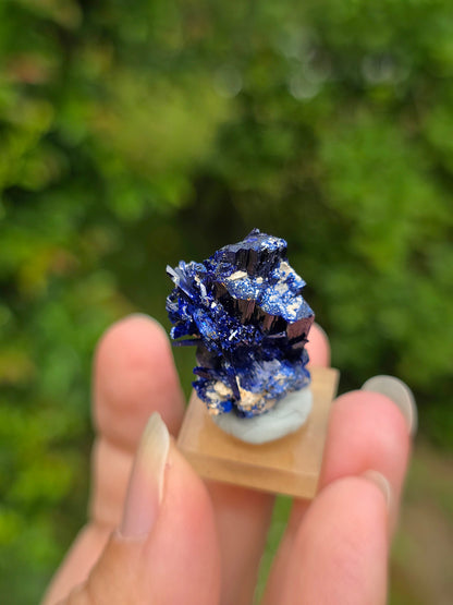 Cristal d'Azurite brute du Maroc