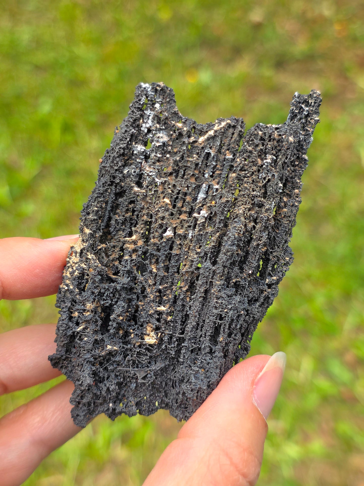 Goethite dentelle avec vanadinite Maroc