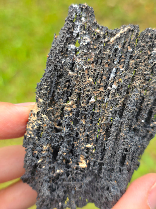 Goethite dentelle avec vanadinite Maroc