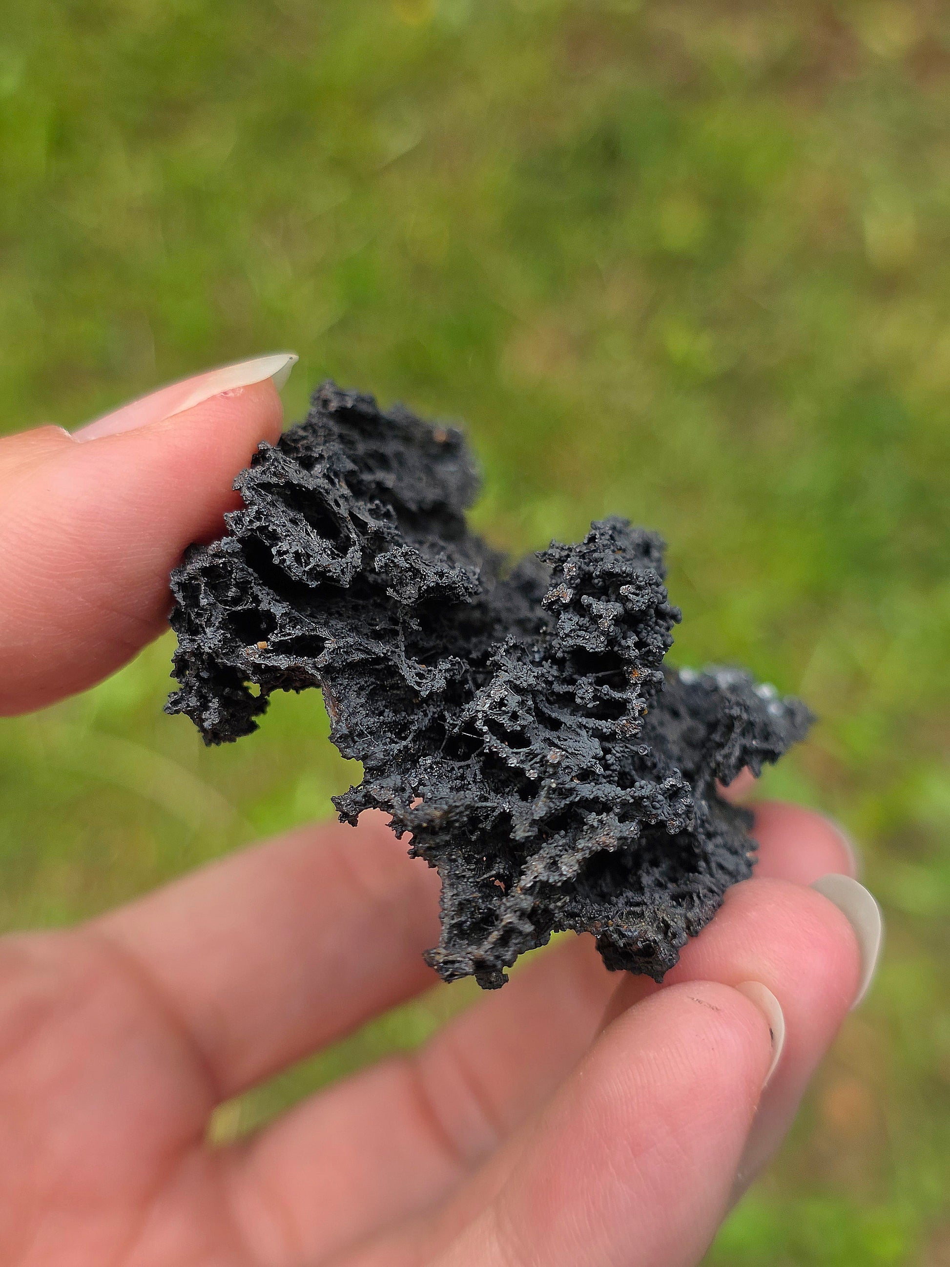 Goethite dentelle avec vanadinite Maroc