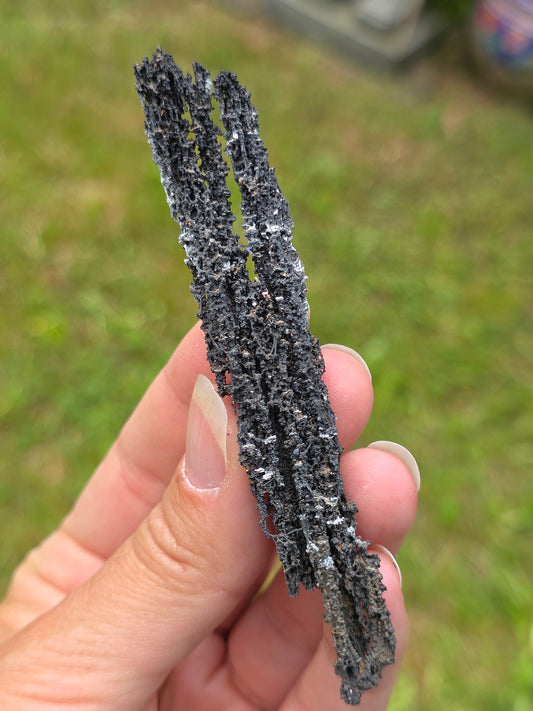 Goethite dentelle avec vanadinite Maroc