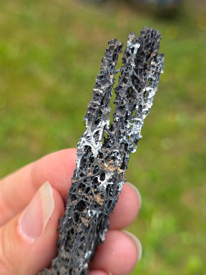 Goethite dentelle avec vanadinite Maroc