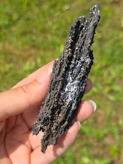 Goethite dentelle avec Vanadinite du Maroc