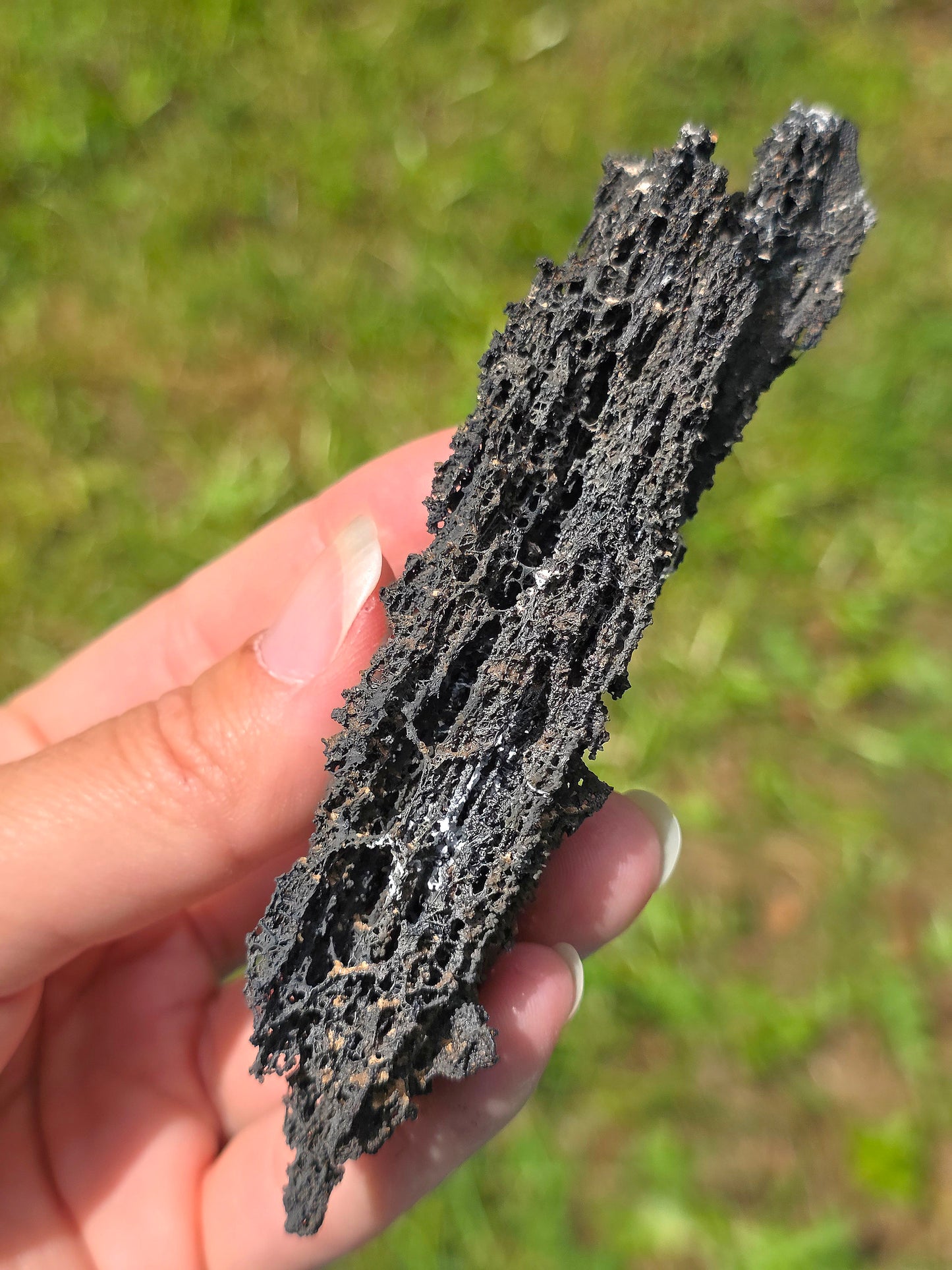 Goethite dentelle avec Vanadinite du Maroc