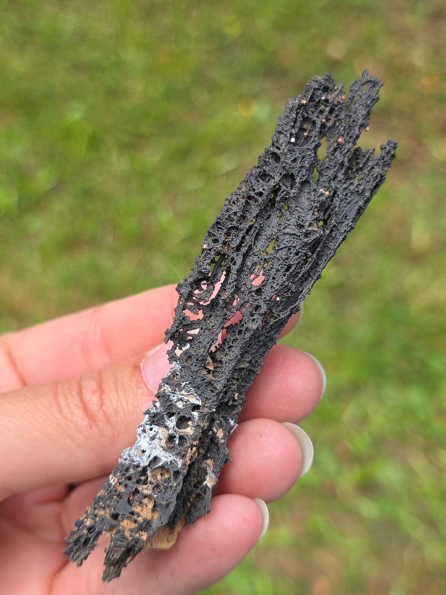 Goethite dentelle avec Vanadinite Maroc