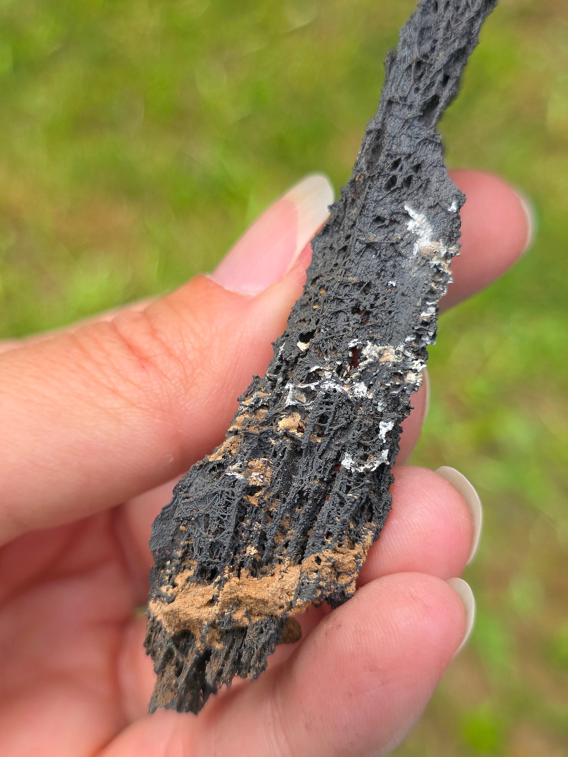 Goethite dentelle avec Vanadinite Maroc