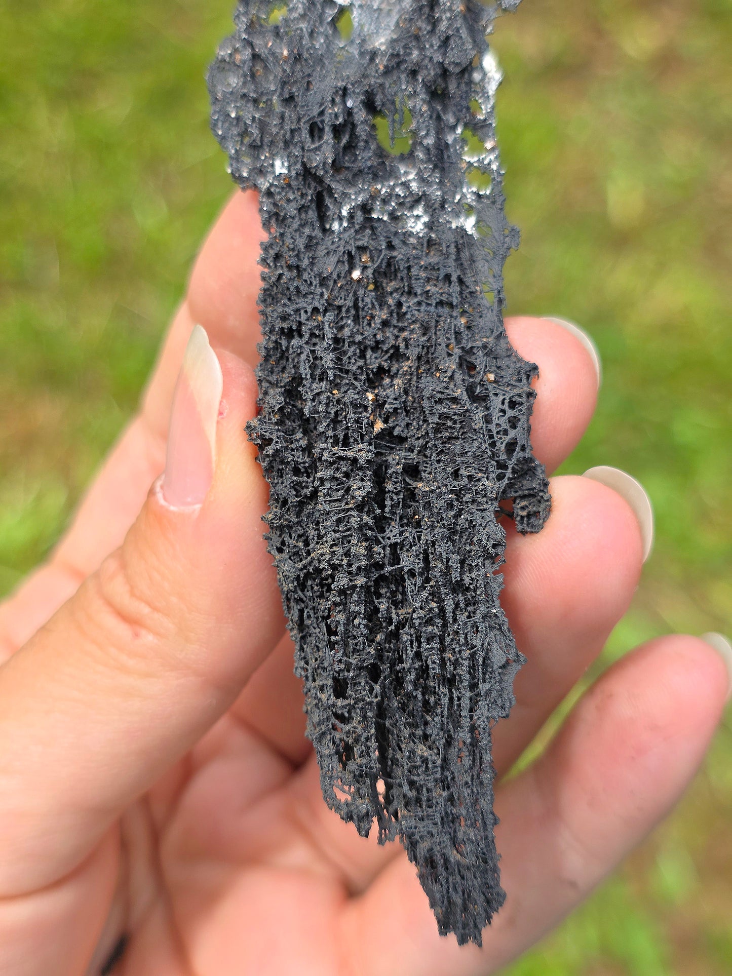 Goethite dentelle avec Vanadinite du Maroc
