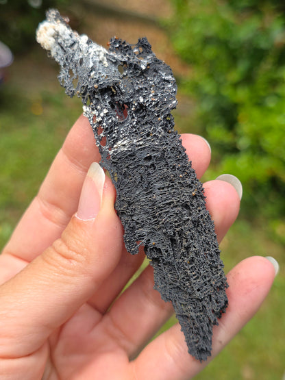 Goethite dentelle avec Vanadinite du Maroc