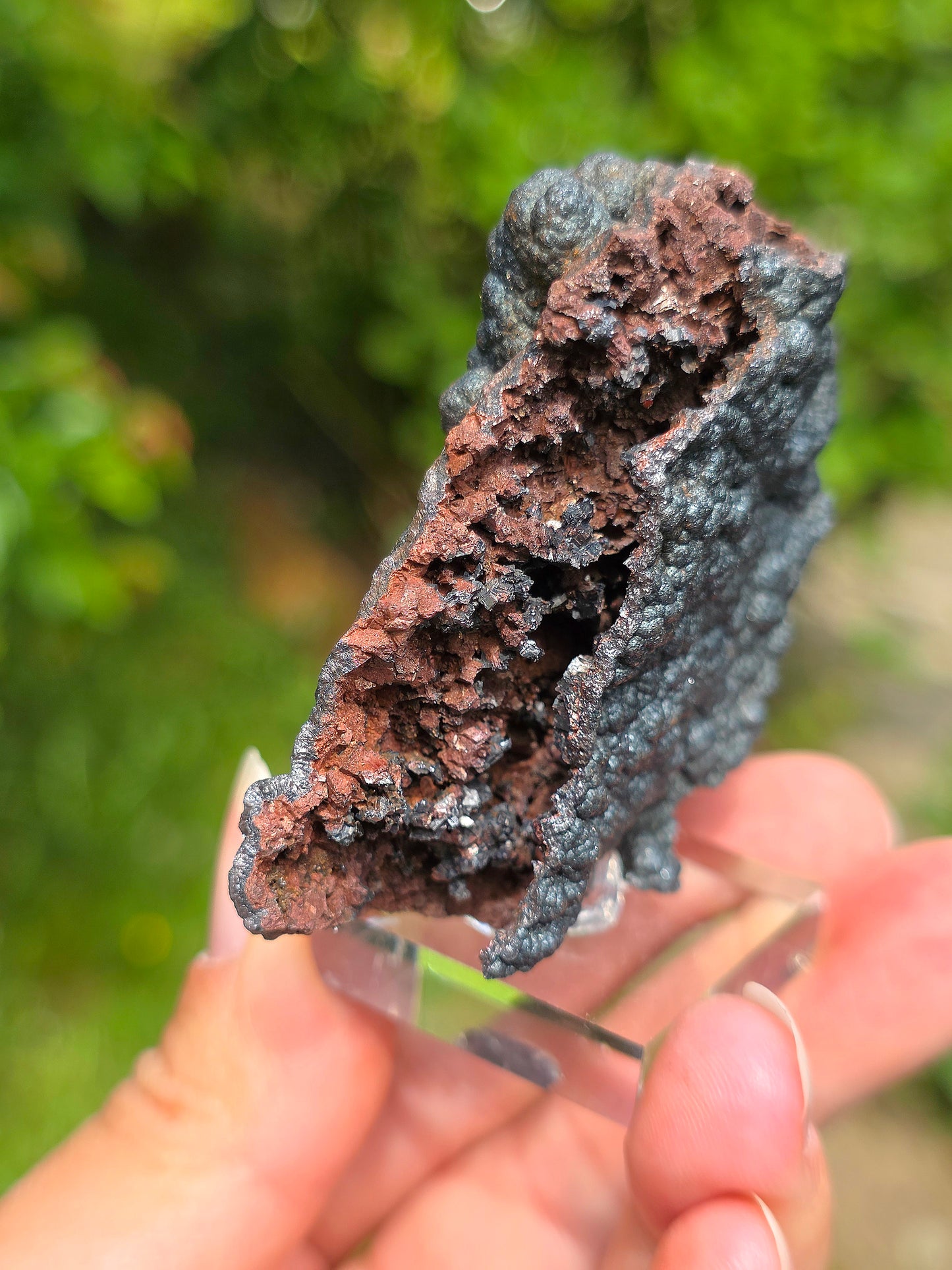 Goethite irisée du Tarn