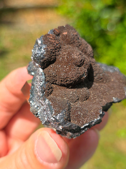 Goethite velours marron atypique du Tarn