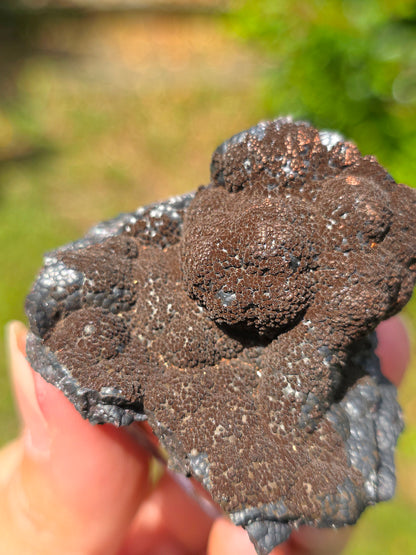 Goethite velours marron atypique du Tarn