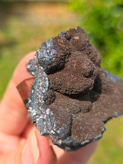 Goethite velours marron atypique du Tarn