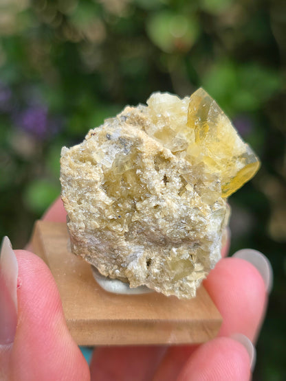  Fluorite jaune brute du Tarn