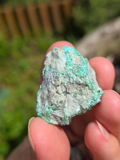 Calcédoine, Chrysocolle et Cuprite d'Indonésie