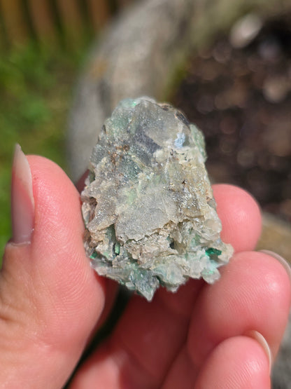 Calcédoine, Chrysocolle et Cuprite d'Indonésie
