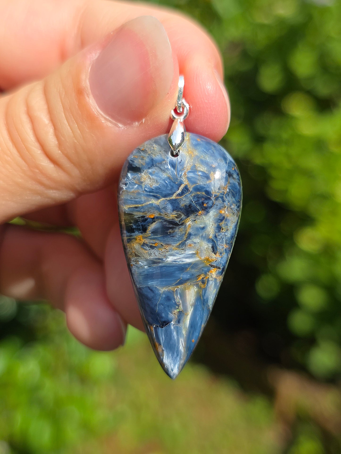 pendentif en Pietersite de Russie